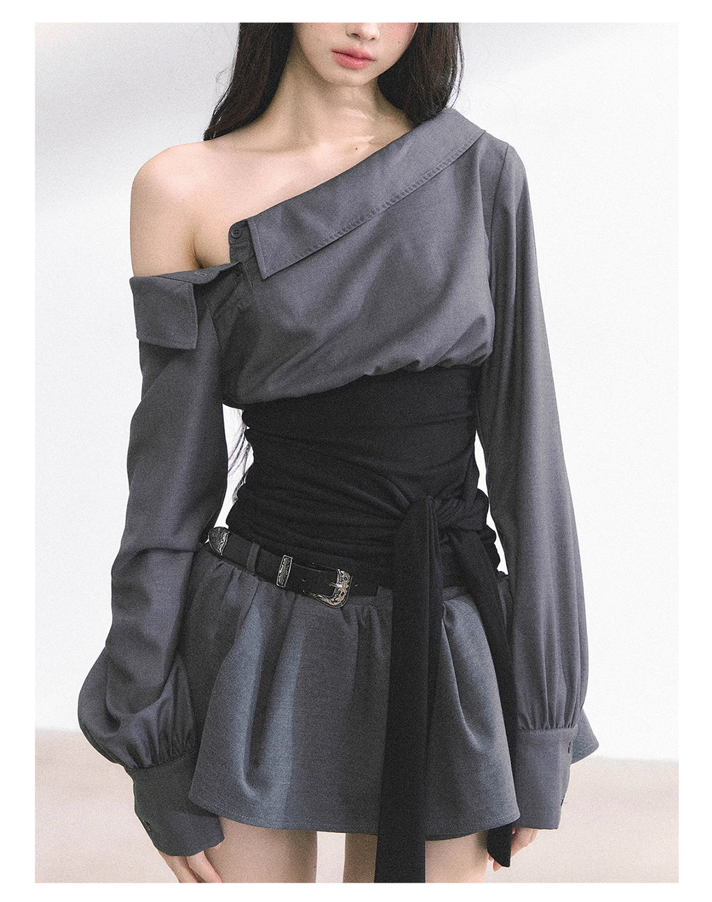 Waist knit & shirt ウエストニット＆シャツ