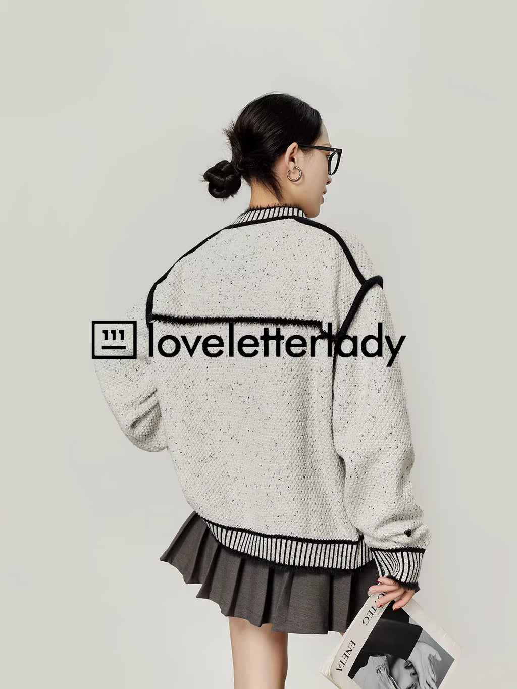 LOVE Letter Lady llllab Line Cardigan Jacket ラブレターレディ ラインカーディガン ジャケット