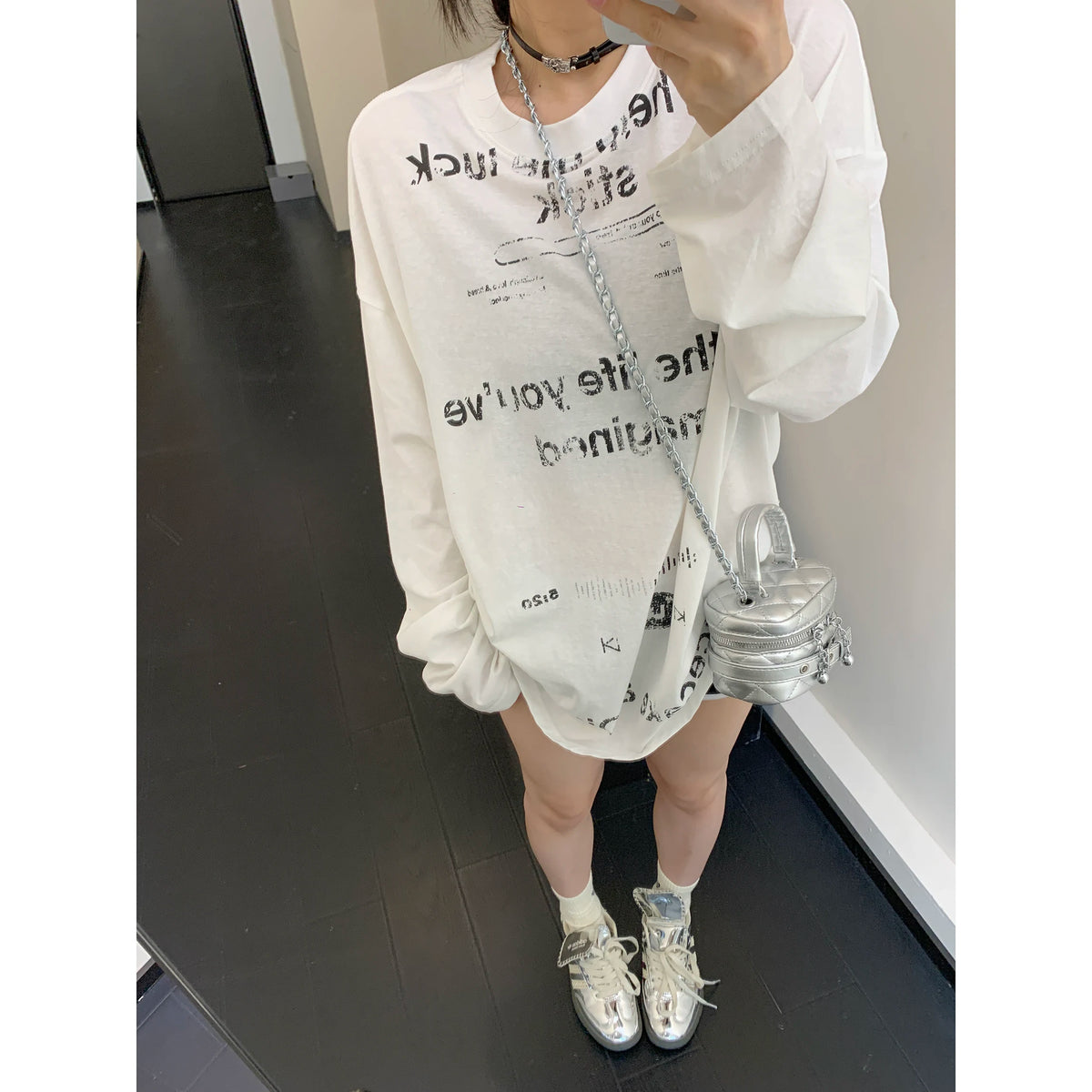 rétro print longsleeve tee レトロプリントロングスリーブティー
