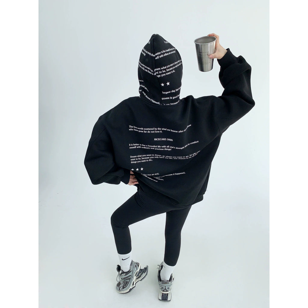 Font hoodie sweat フォント フーディー スウェット