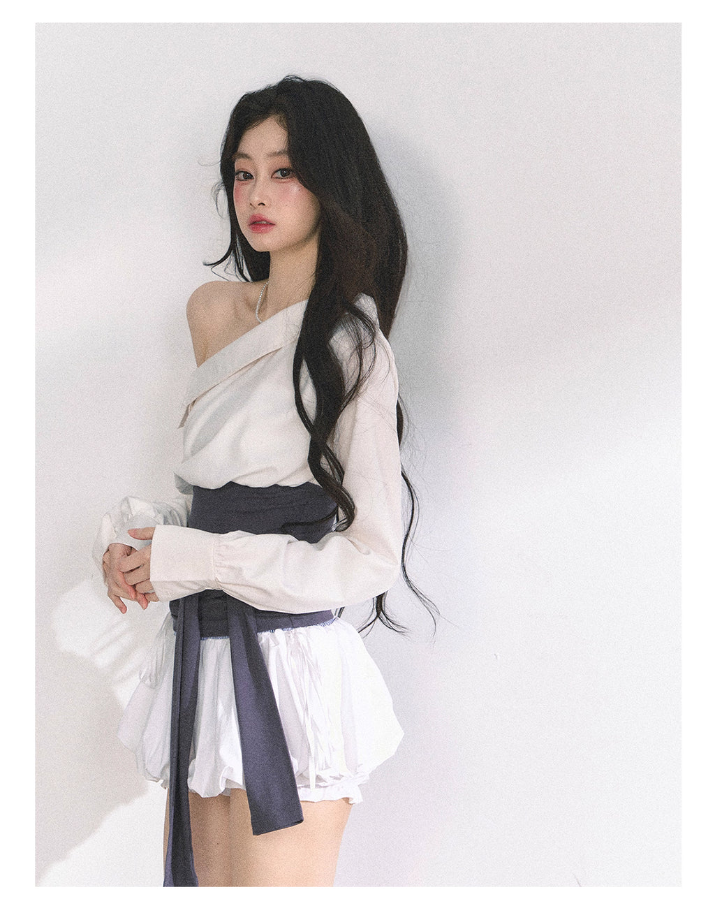 Waist knit & shirt ウエストニット＆シャツ