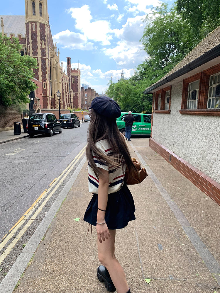 Baloon Code Mini Skirt バルーン コード ミニスカート