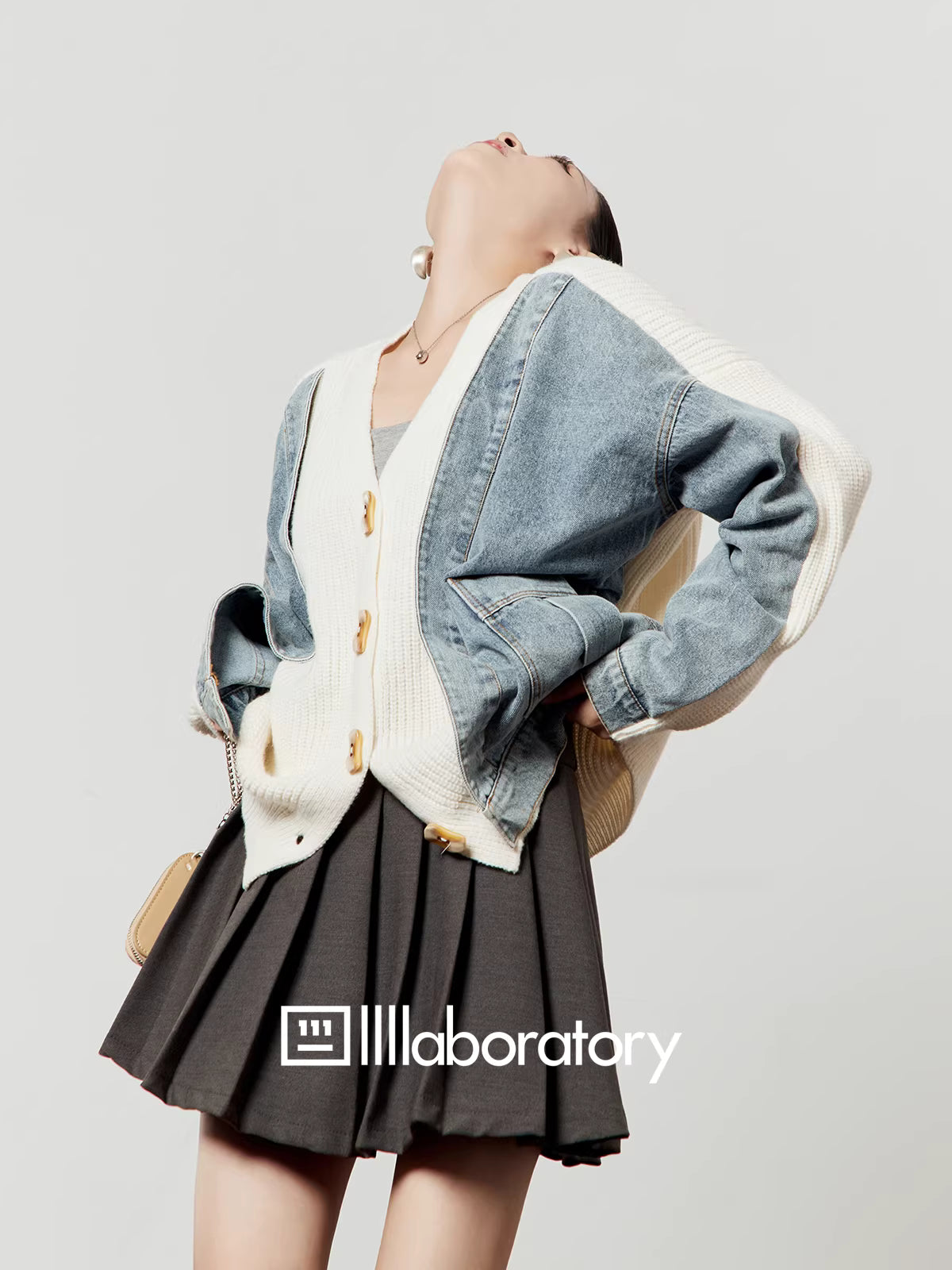 LOVE Letter Lady llllab Denim Cardigan Jacket ラブレターレディ デニム カーディガン ジャケット