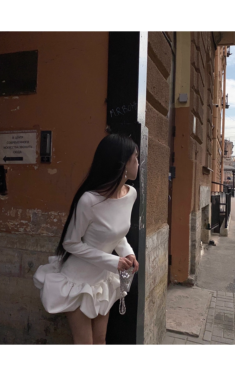 White one piece ホワイトワンピース