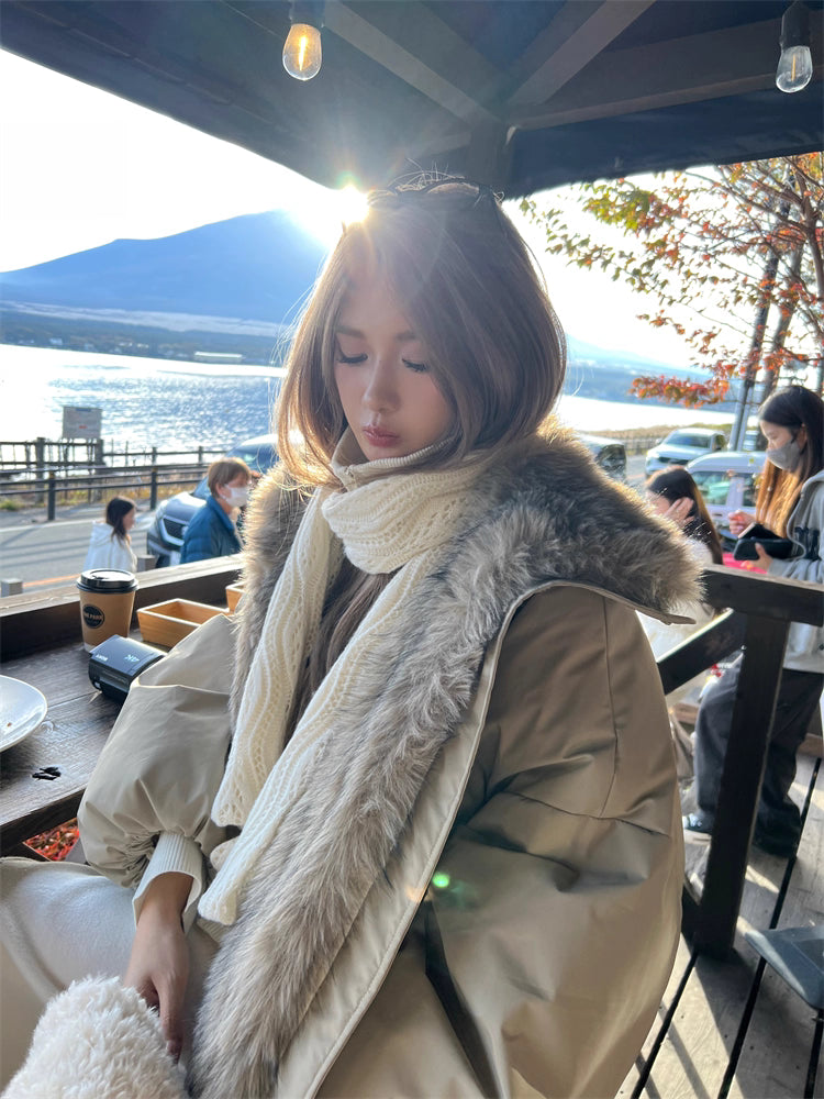 Bolume Fur Down jacket ボリュームファーダウンジャケット