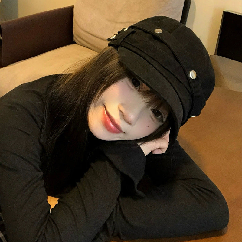 Military belt cap ミリタリーベルト付きキャップ