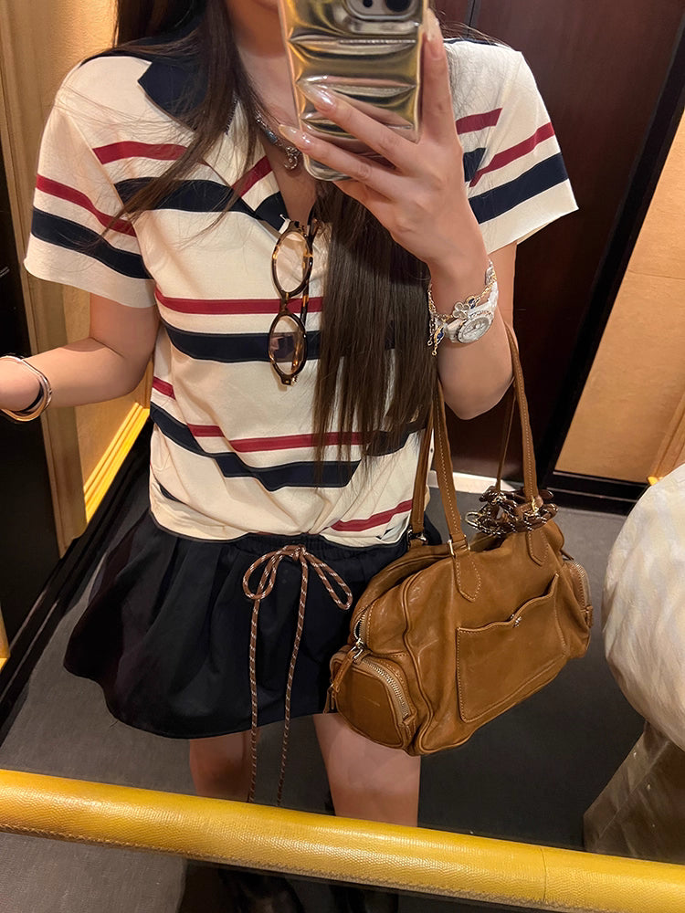 Baloon Code Mini Skirt バルーン コード ミニスカート