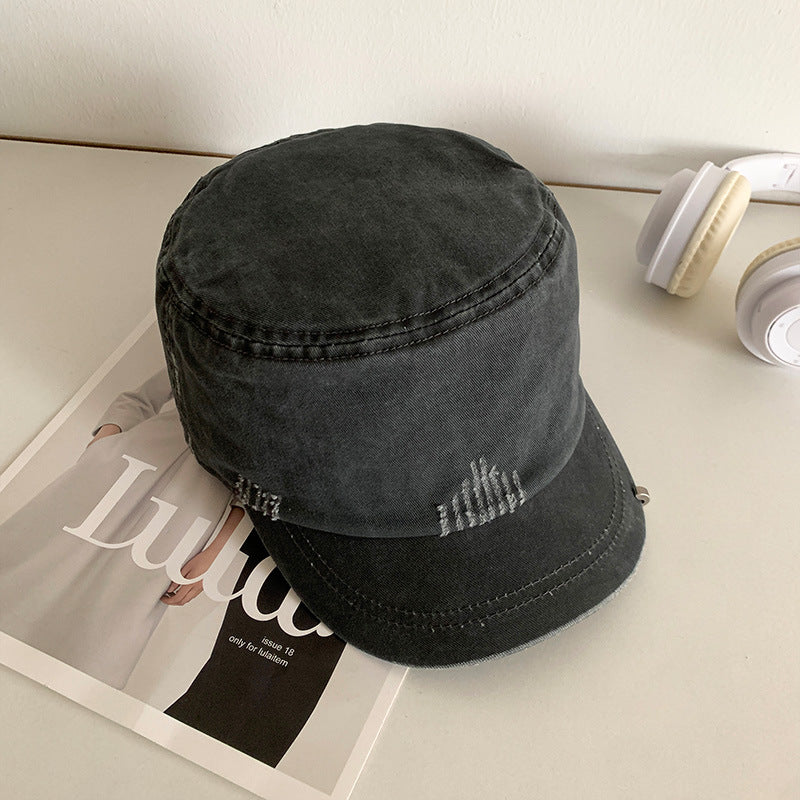 Parts work cap パーツ付きワークキャップ