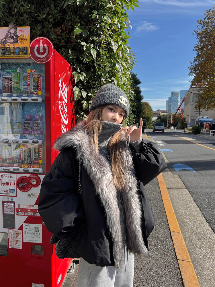 Bolume Fur Down jacket ボリュームファーダウンジャケット