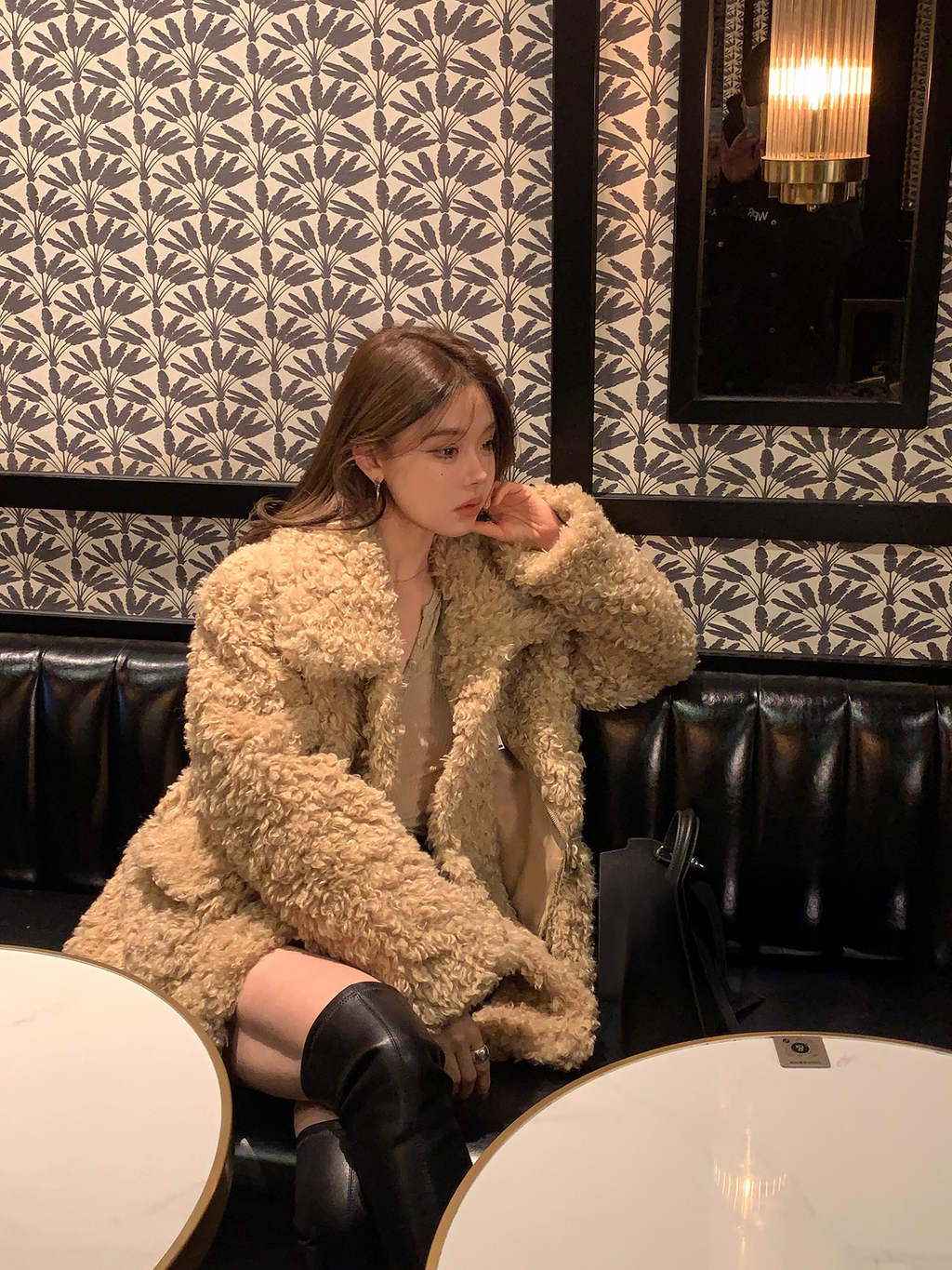 Teddy Fur Jacket Coat テディ ファー ジャケット コート