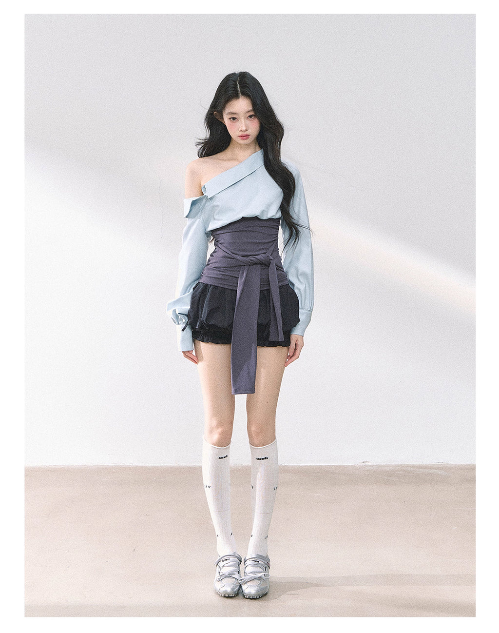 Waist knit & shirt ウエストニット＆シャツ