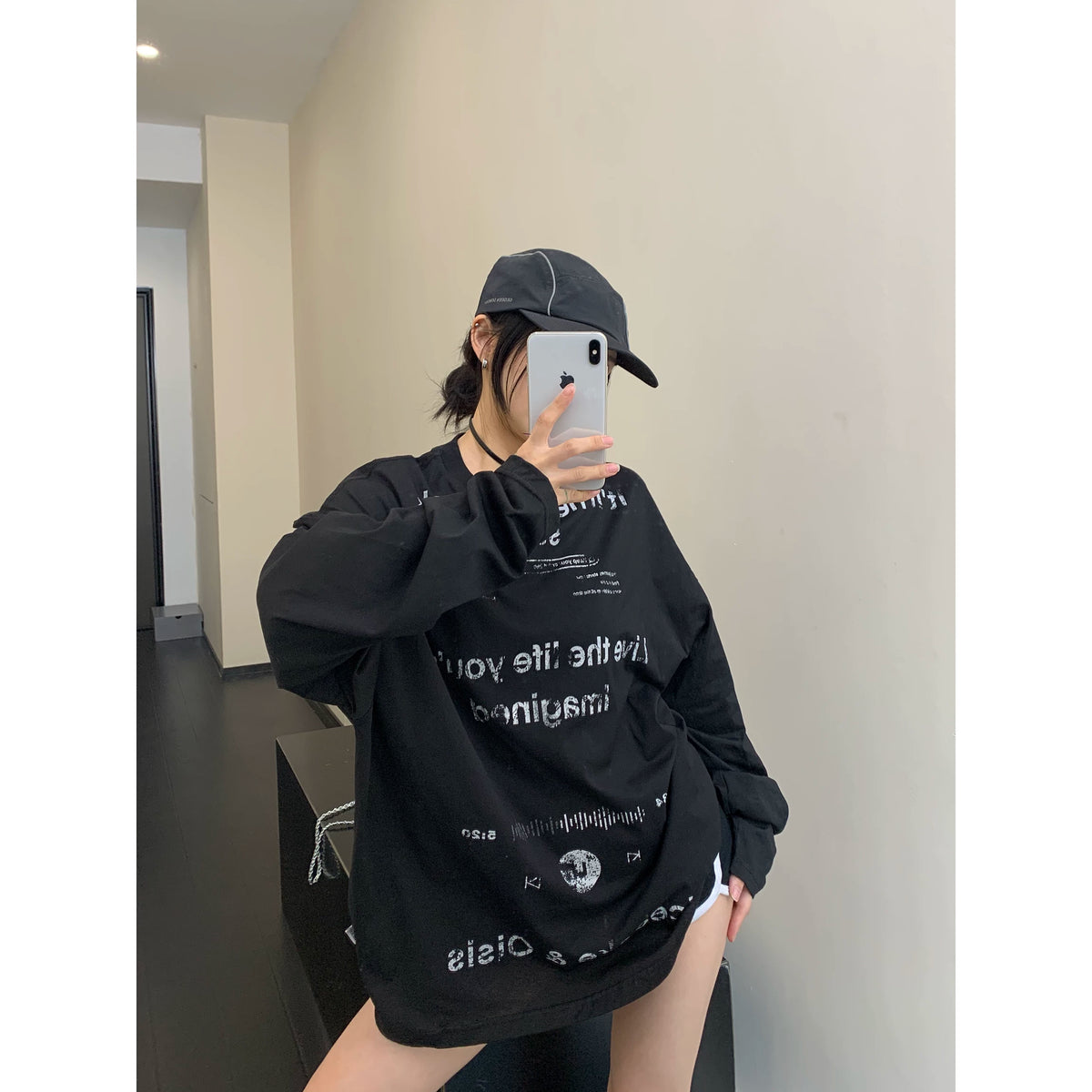 rétro print longsleeve tee レトロプリントロングスリーブティー