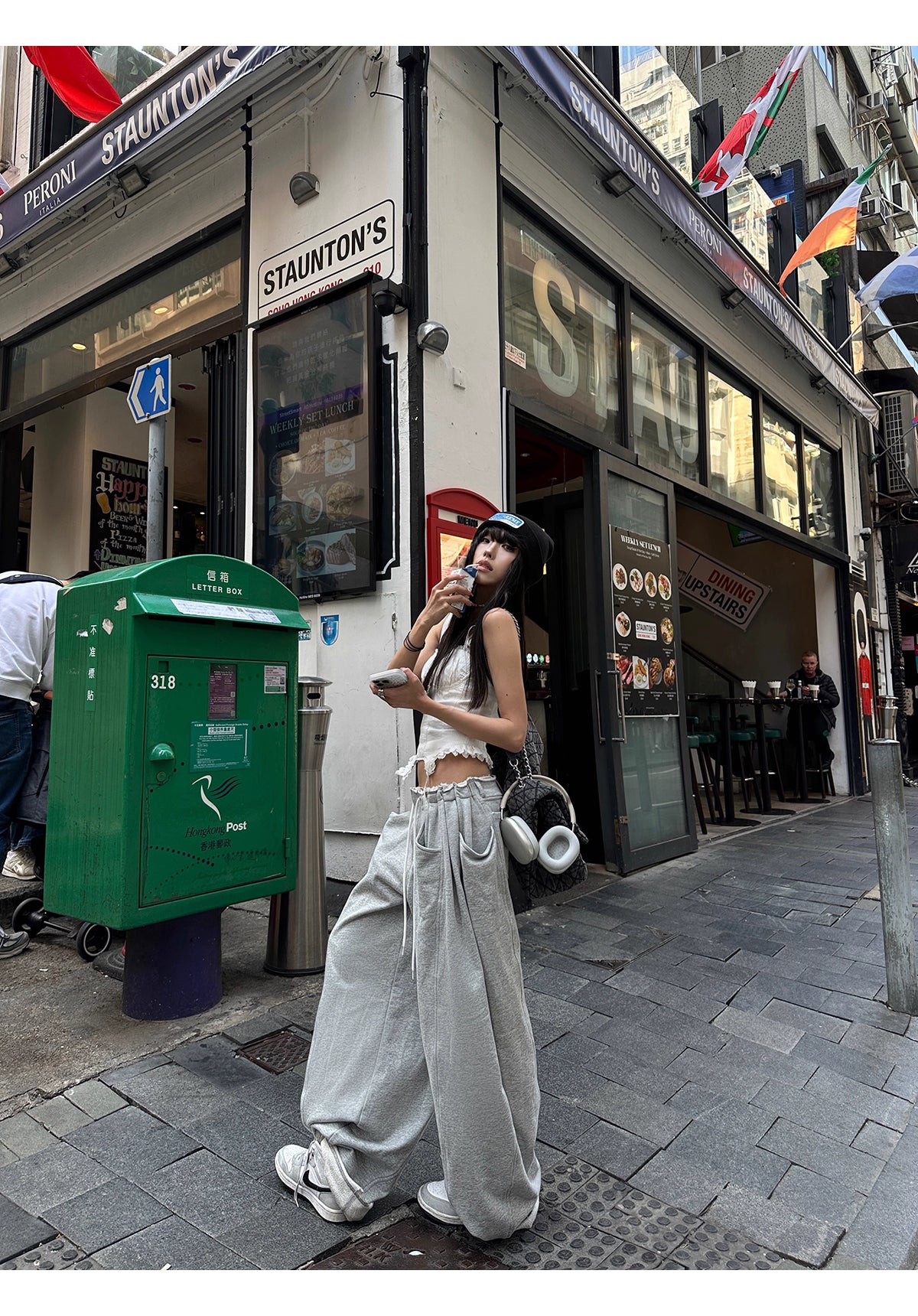 Camisole & Sweatpants キャミソール&スウェットパンツ