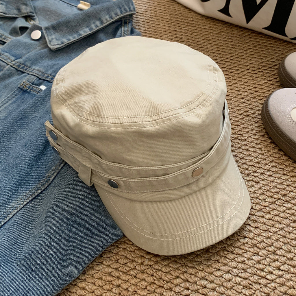 Military belt cap ミリタリーベルト付きキャップ