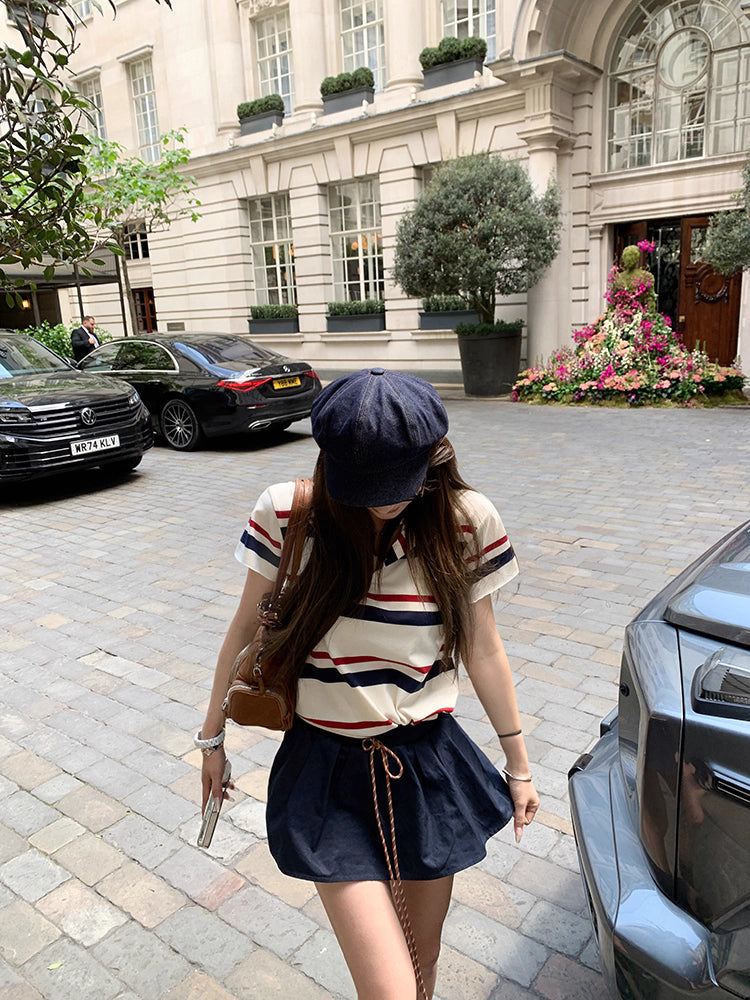 Baloon Code Mini Skirt バルーン コード ミニスカート