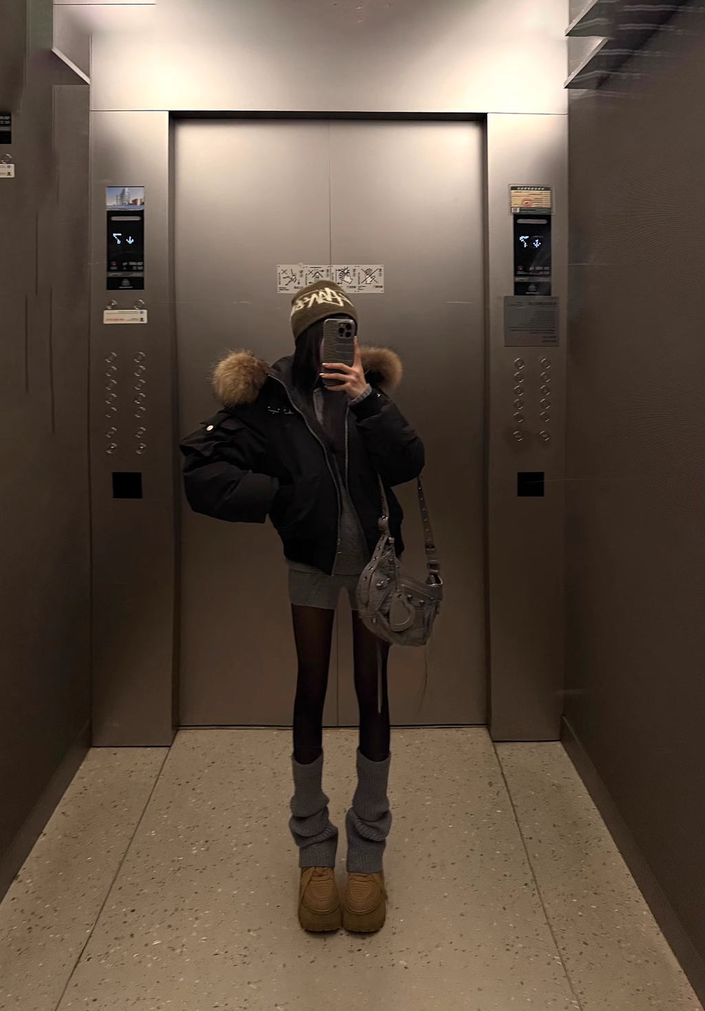 Big Fur Down Blouson ビッグ ファー ダウン ブルゾン