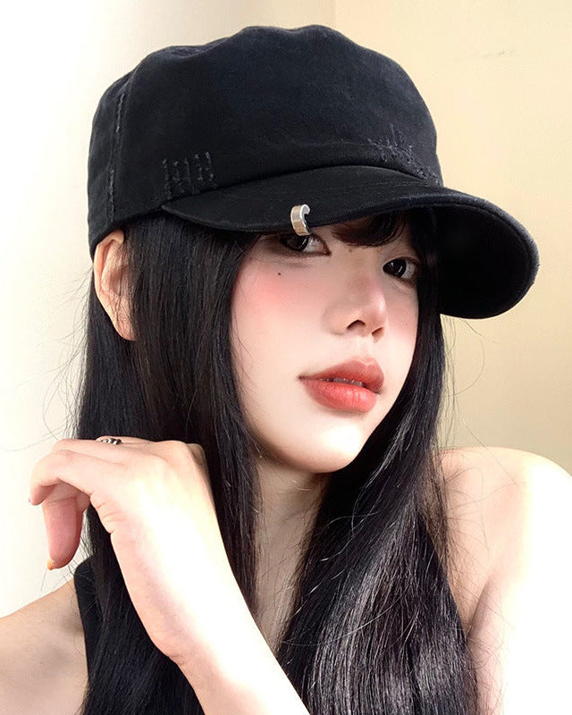 Parts work cap パーツ付きワークキャップ