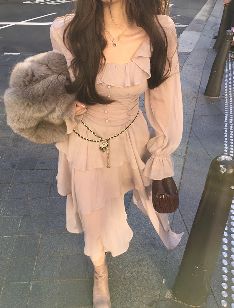 Frill Fairy  Dress フリル フェアリー ドレス