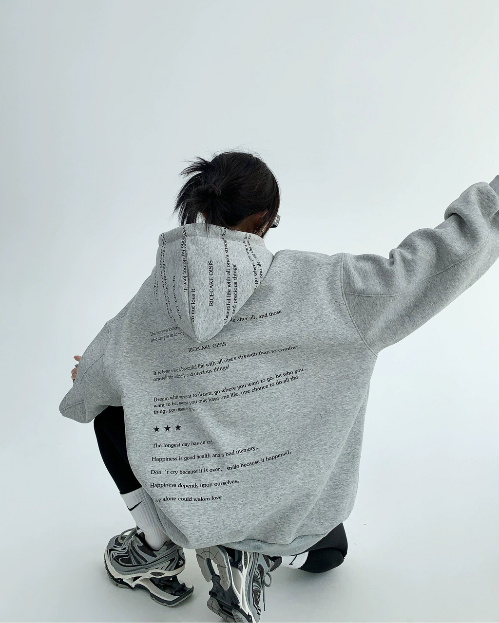 Font hoodie sweat フォント フーディー スウェット