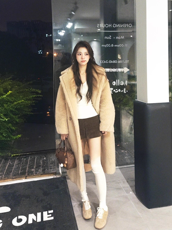 Teddy Bear Boa coat テディベア ボアコート