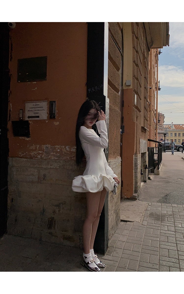 White one piece ホワイトワンピース