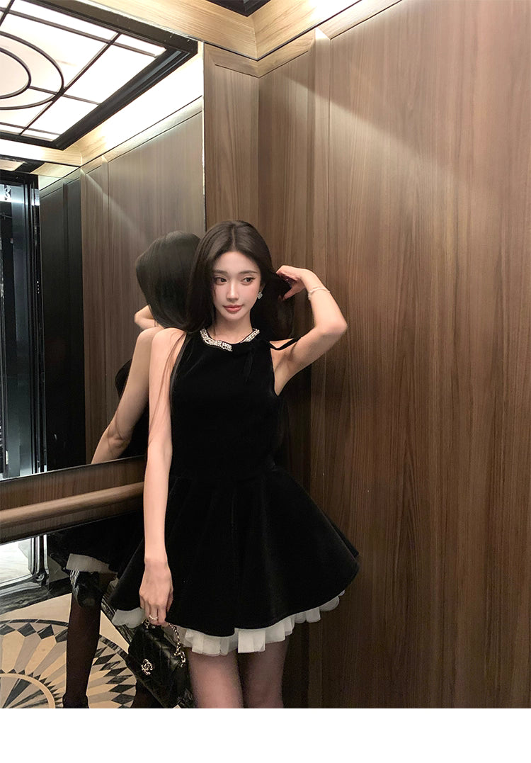 Velvet Ribbon Dress べルベット リボン ドレス