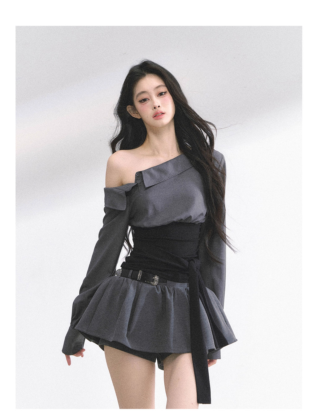 Waist knit & shirt ウエストニット＆シャツ