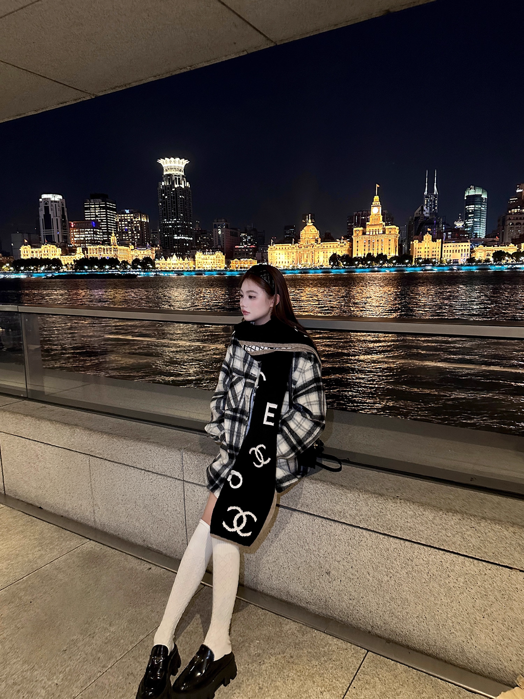 Check Wool Outer Shirts チェック ウール アウター シャツ