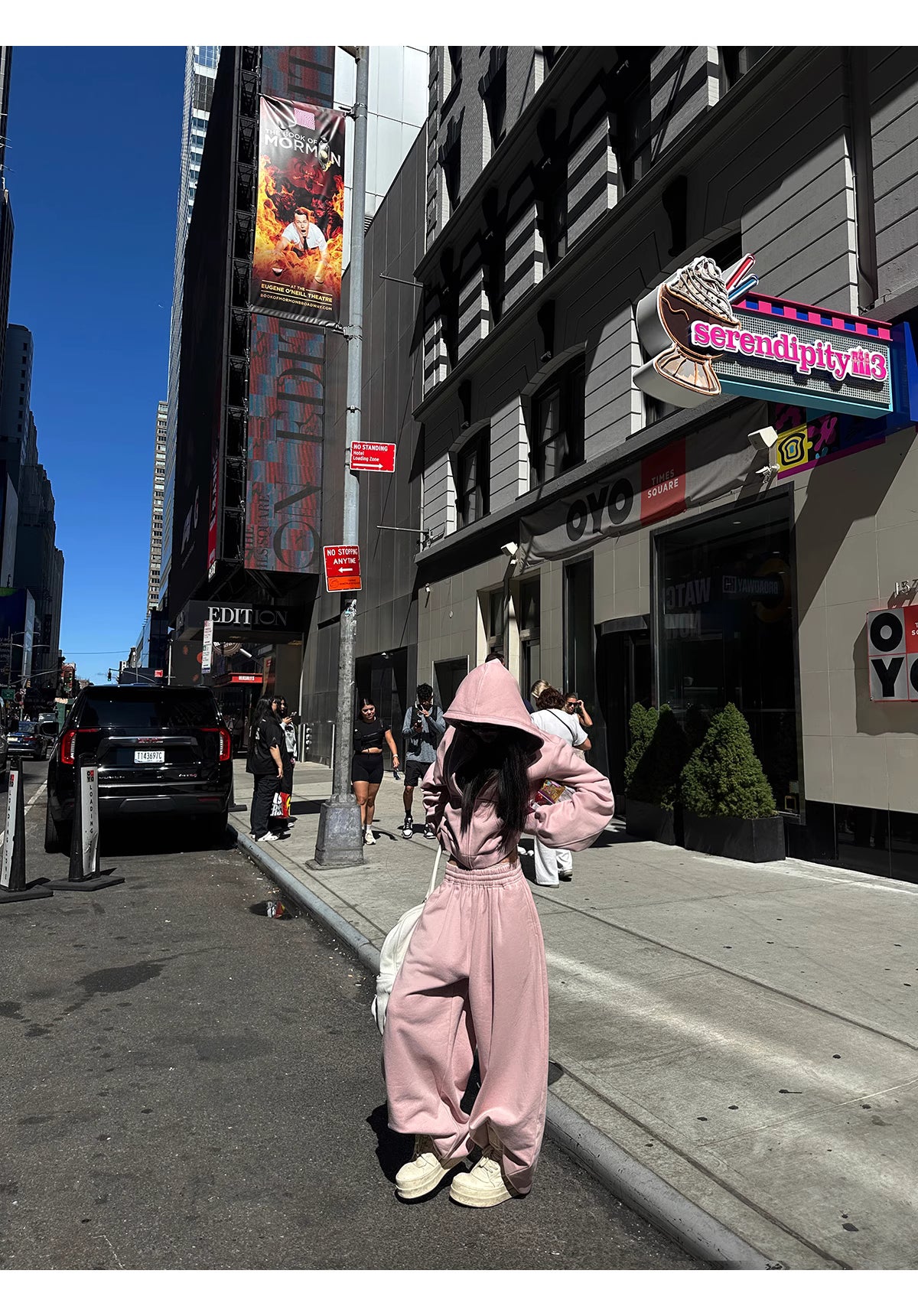 Hooded sweat suit set フード付きスウェットセットアップ