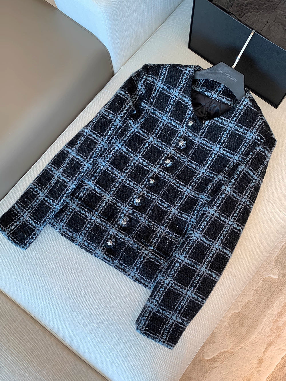 Check Square jacket チェック スクエア ジャケット