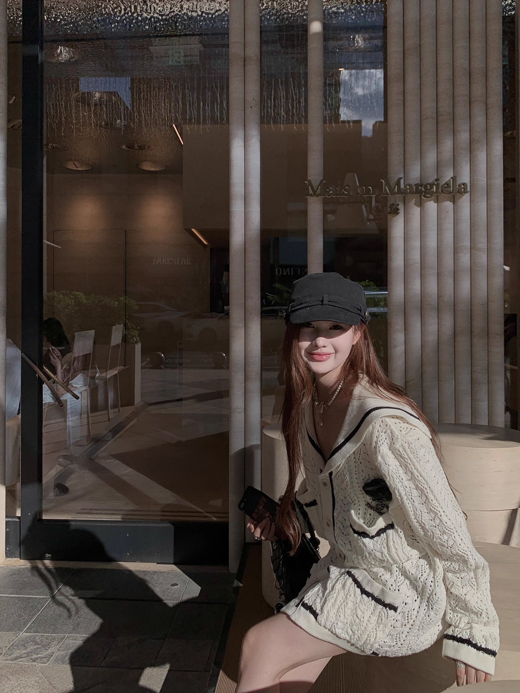 Sailor Line Knit Cardigan セイラー ライン ニット カーディガン