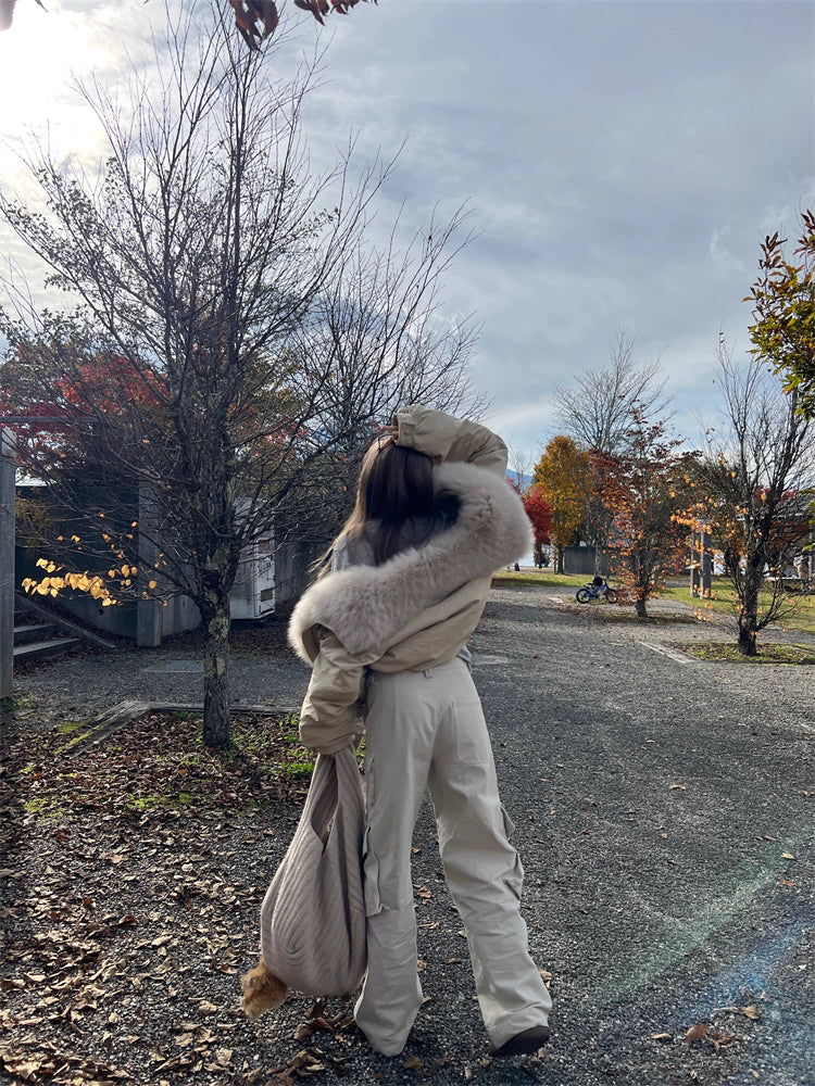 Bolume Fur Down jacket ボリュームファーダウンジャケット