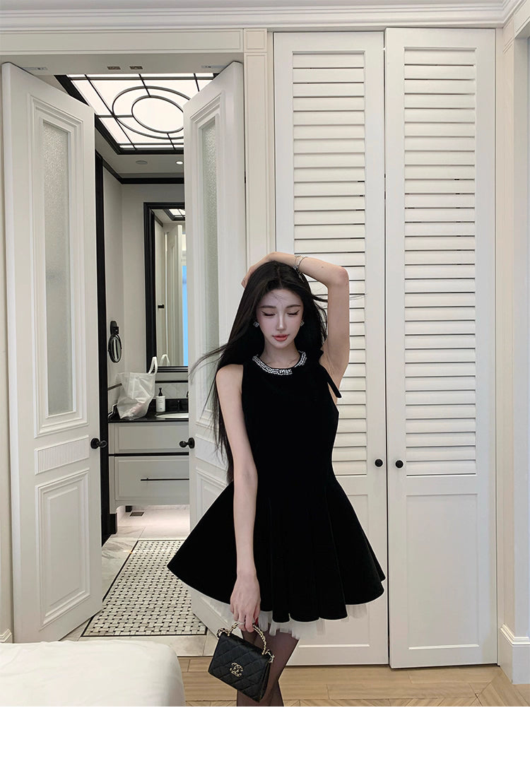 Velvet Ribbon Dress べルベット リボン ドレス