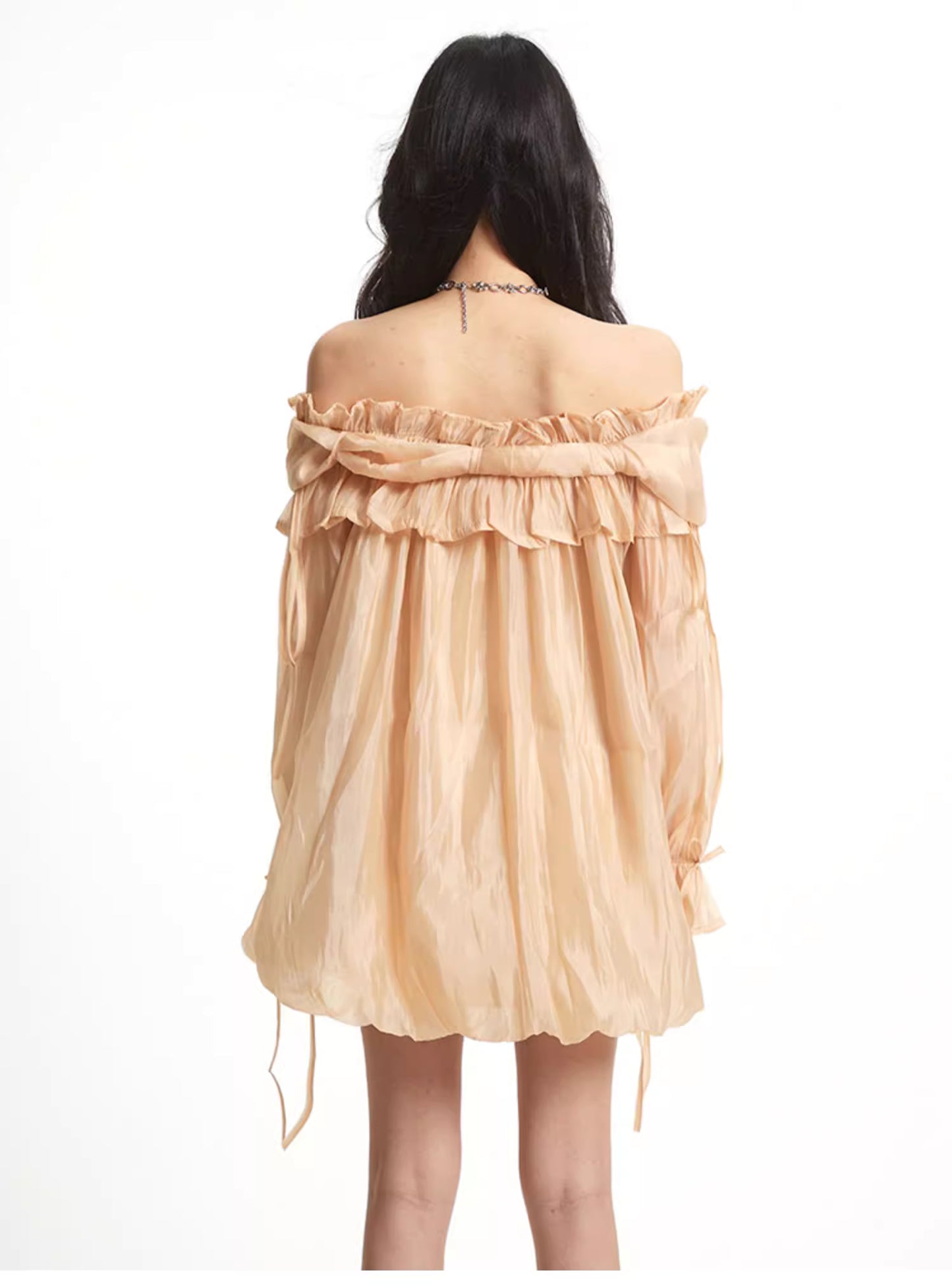 Off Shoulder Gather Blouse オフショルダー ギャザー ブラウス