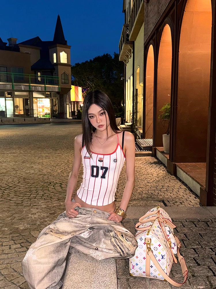 Lace & Crush Baggy denim レース＆クラッシュ バギーデニム