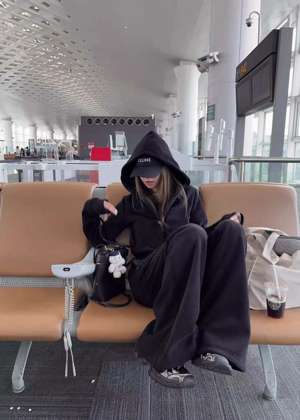 Fleece Hoodie Set up フリース フーディ セットアップ