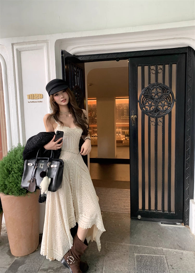 Lace White one piece レースホワイトワンピース