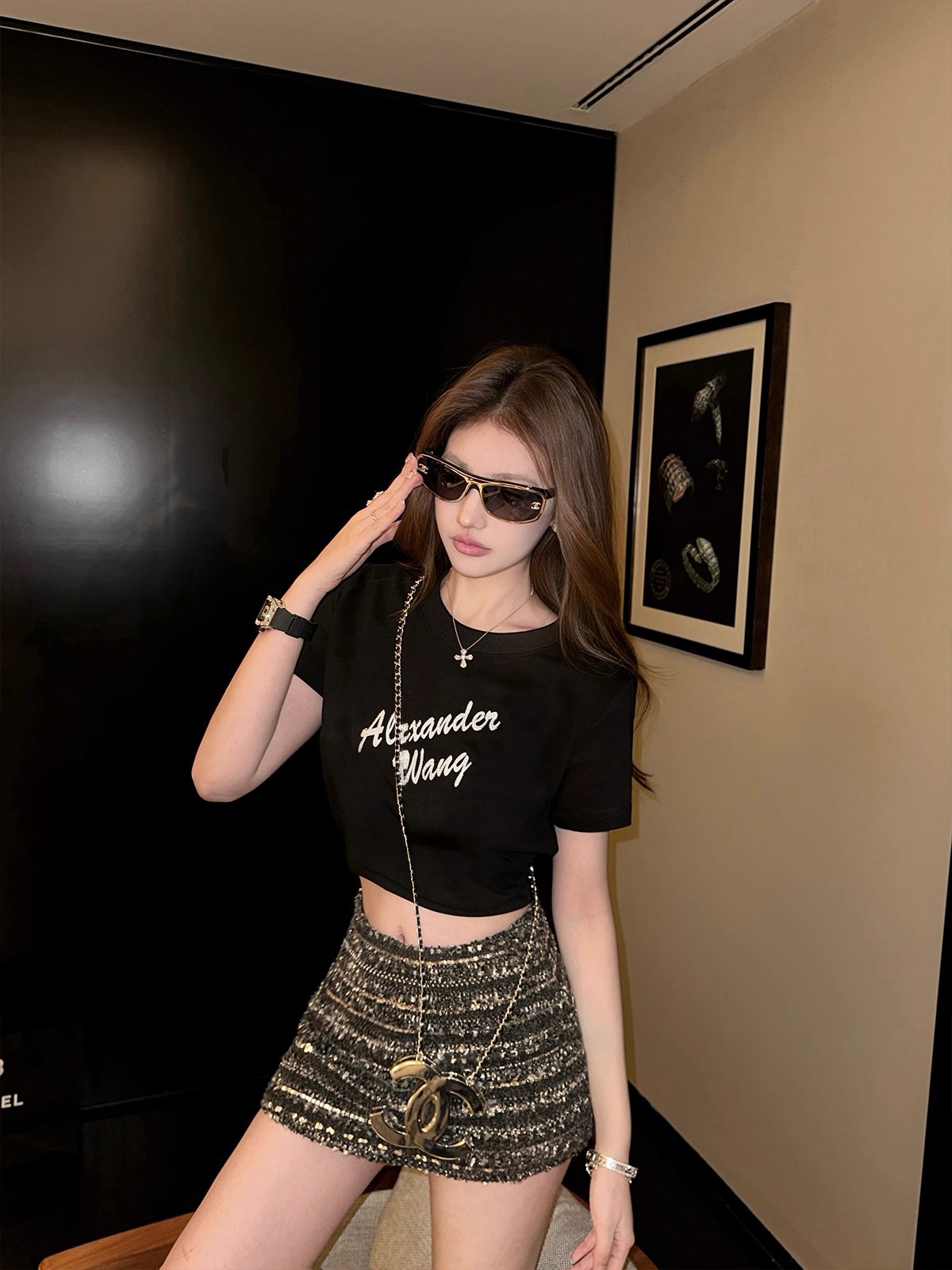 Tweed Mini skirt ツイード ミニ スカート