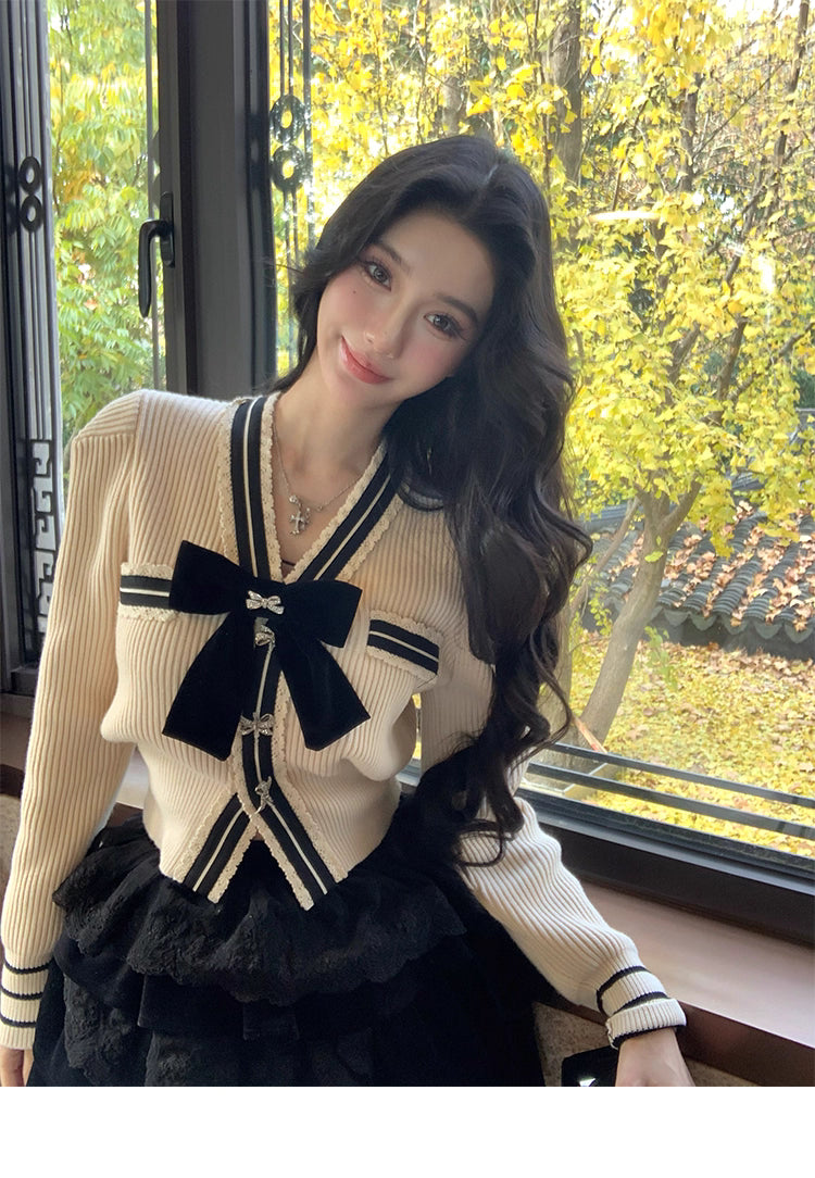 ribbon knit リボンニット