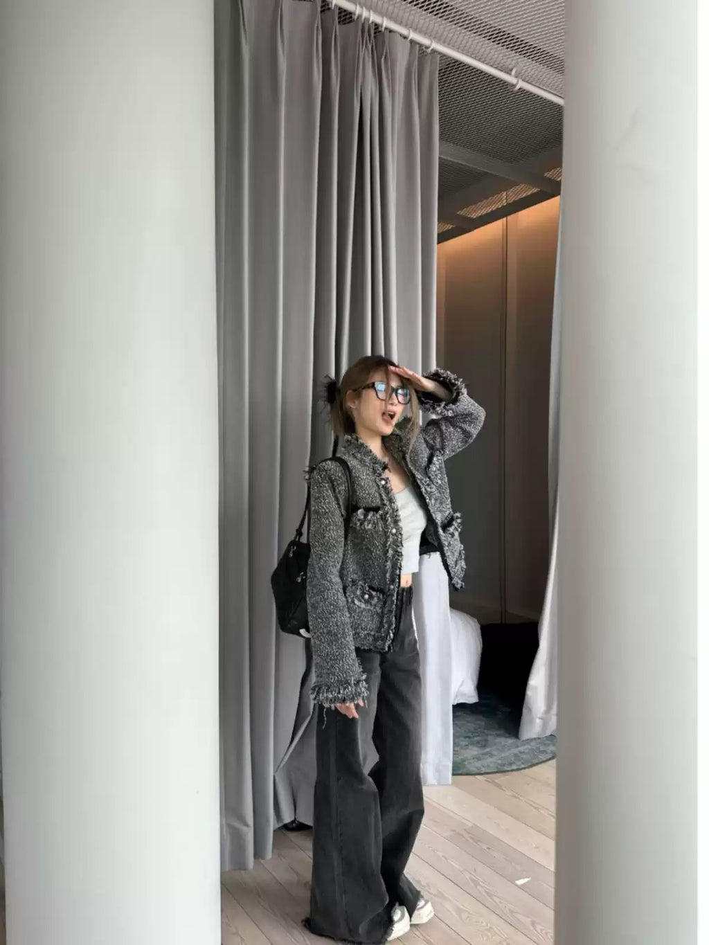 Tweed Box Jacket ツイード ボックス ジャケット