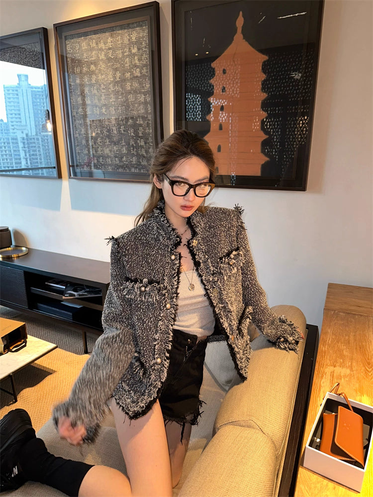 Tweed Box Jacket ツイード ボックス ジャケット