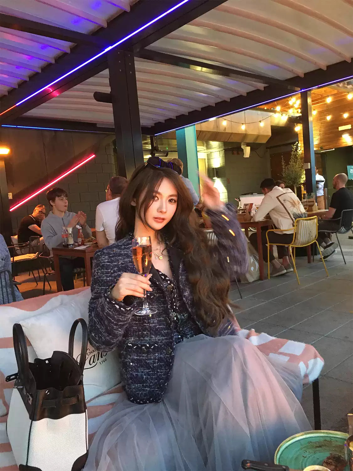 Knit Boxy Jacket ニット ボクシー ジャケット