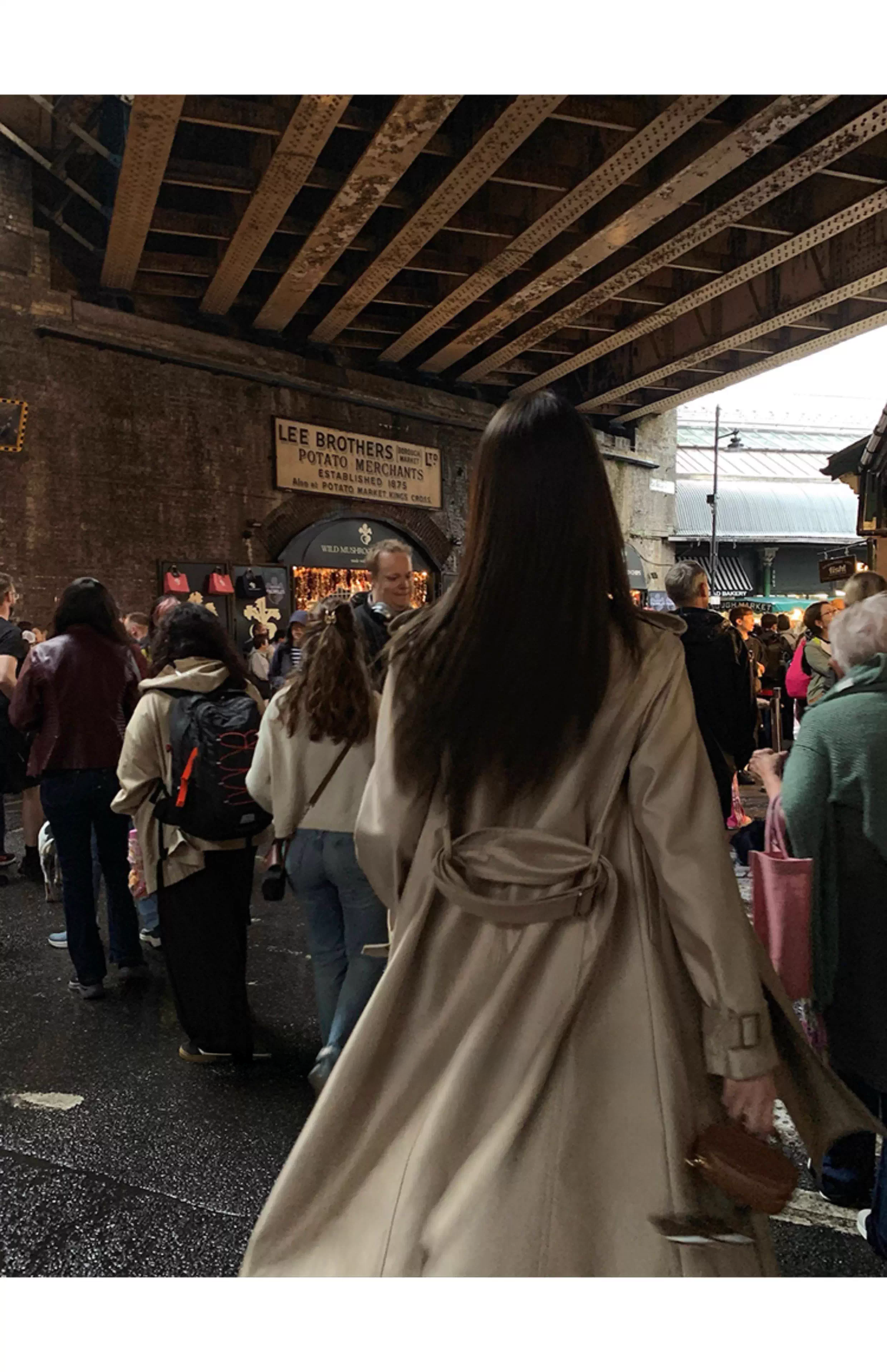 Ribbon trench coat リボン トレンチコート