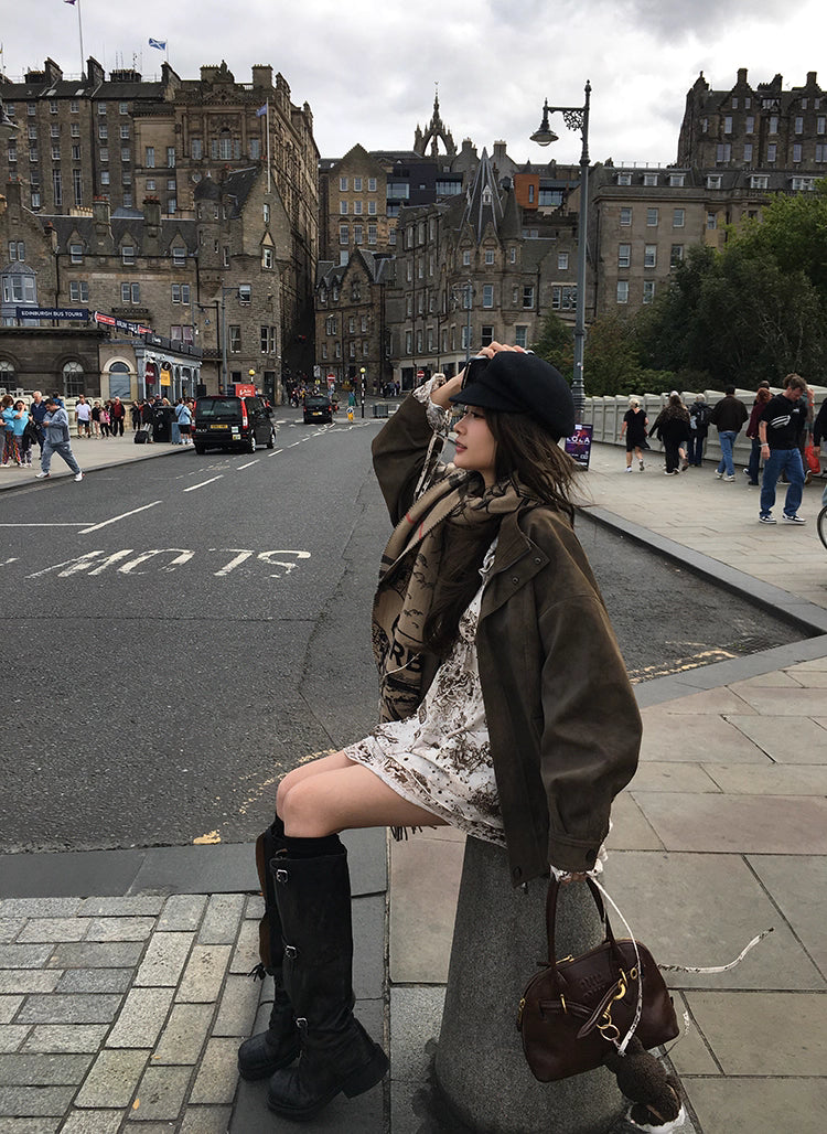 Patterned Mini Dress パターン ミニドレス