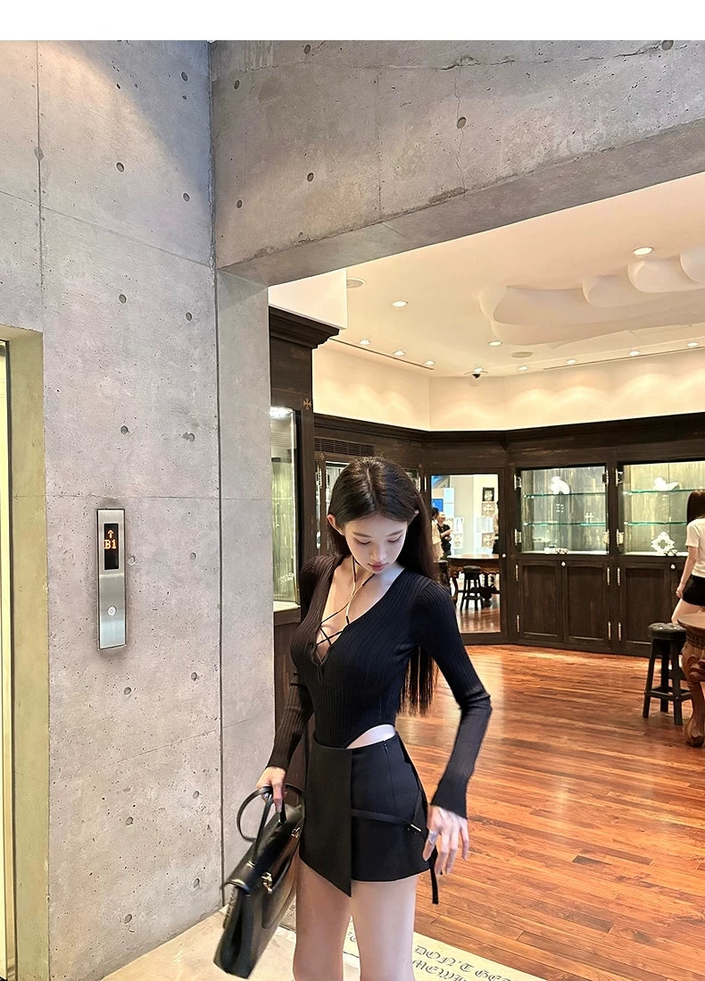 Mini strap culotte ミニストラップキュロット