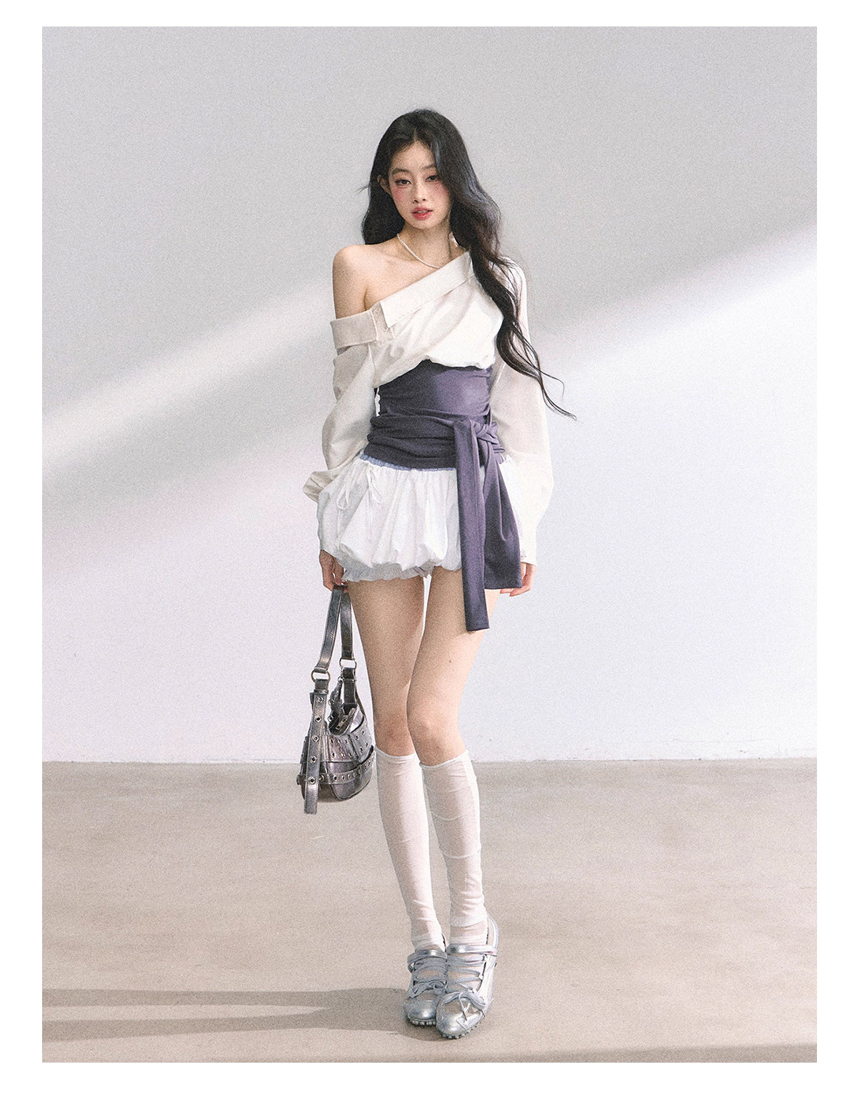 Waist knit & shirt ウエストニット＆シャツ