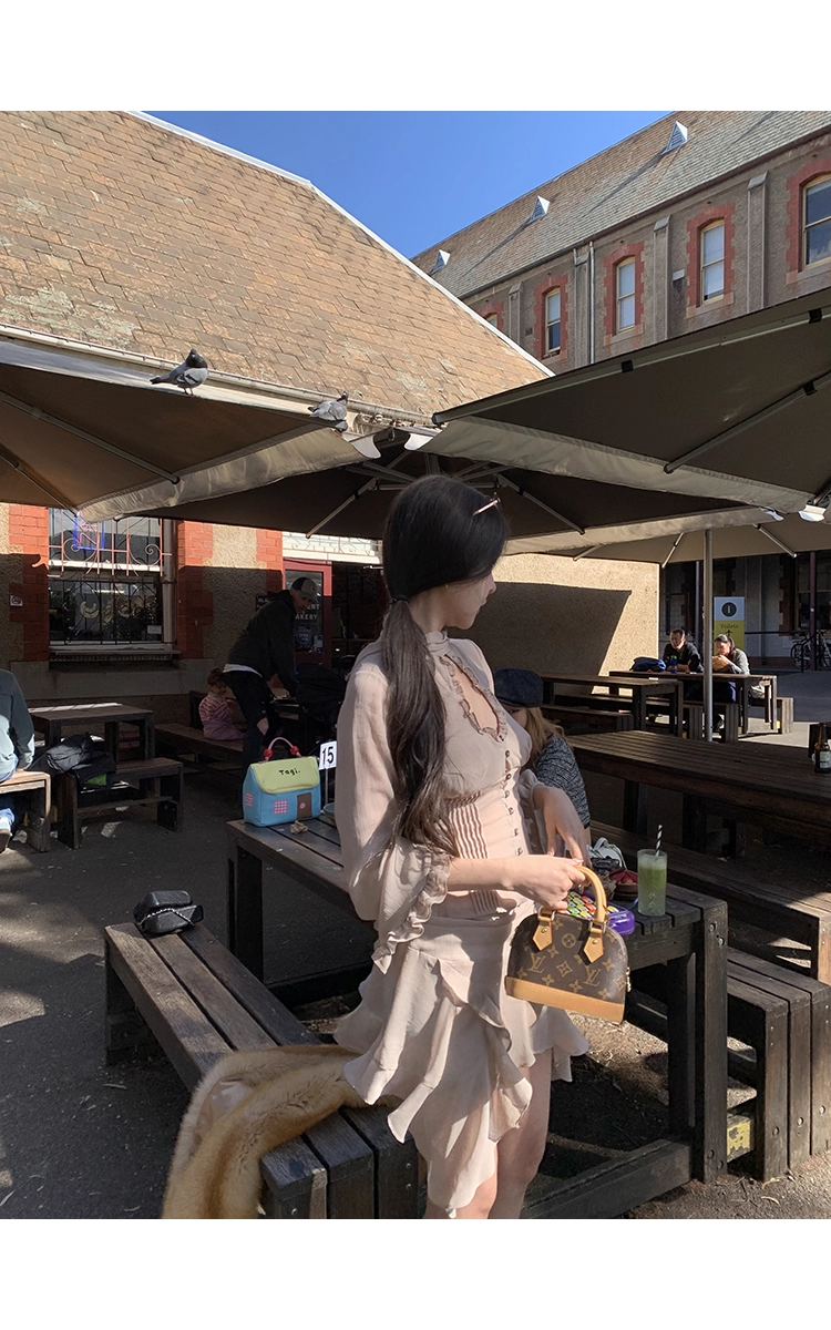 Hole Sheer Blouse skirt ホールシアー ブラウス スカート