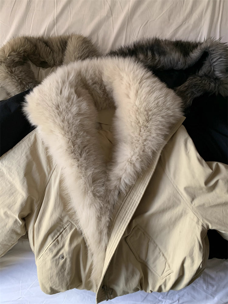 Bolume Fur Down jacket ボリュームファーダウンジャケット