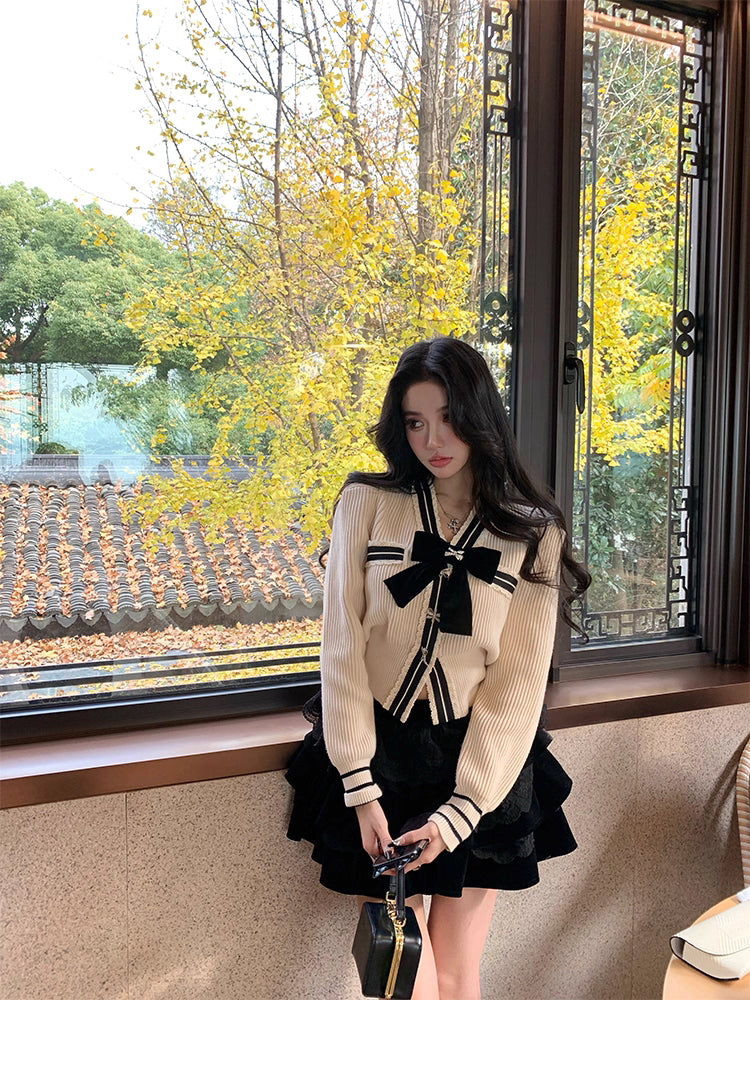 ribbon knit リボンニット