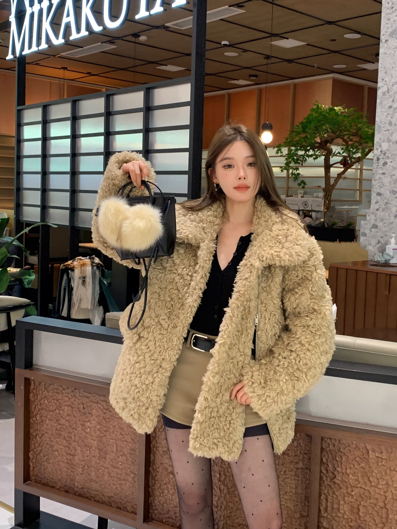Teddy Fur Jacket Coat テディ ファー ジャケット コート